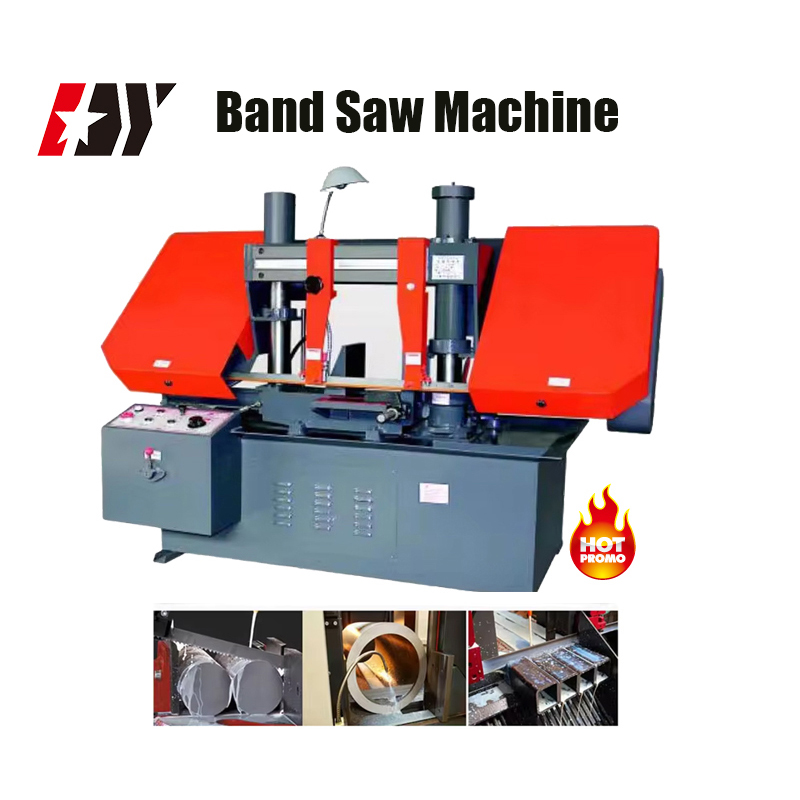Automatic Steel Band Saw Machine Double Column Fully Automatic Metal Saw Iron Cutting Machine